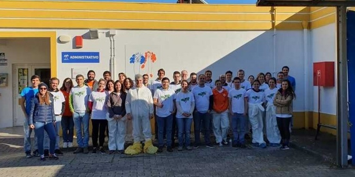 CERCIOEIRAS recebe voluntários da GALP