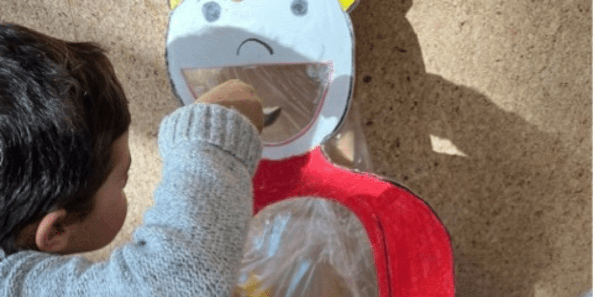 "Alimentação não é um bicho papão!" foi o tema da sessão do projeto Brincar+
