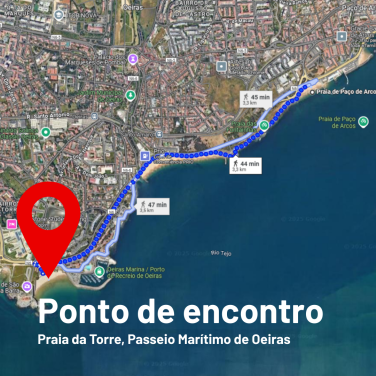 percurso caminhada magica noturna da CERCIOEIRAS