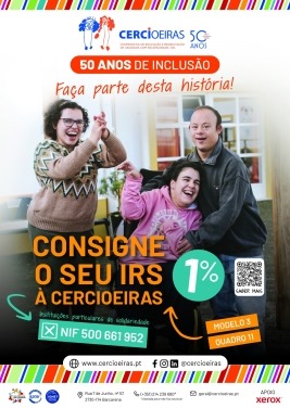 Consigne o seu IRS à CERCIOEIRAS