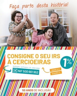 Consigne o seu IRS à CERCIOEIRAS